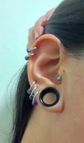 Can I be boring and chat about how many earrings u have in each year.