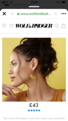 Please help me find similar earrings