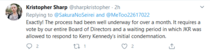 JK Rowling's has written another post