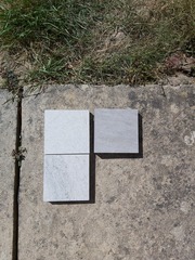 Floor tile for kitchen and garden