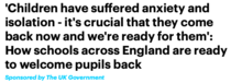 The government is trying to make you think schools will be socially distanced