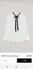 Desperately looking for white blouse/shirt in a size 30