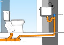 Downstairs WC smells terrible!
