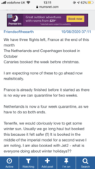Holidays abroad - anyone booking?