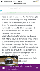 Site adverts draining battery life