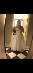 To ask for photos of your wedding dress?