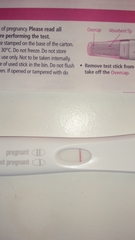 Pregnancy test help please!