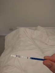 Please would you take a look...faintest positive?