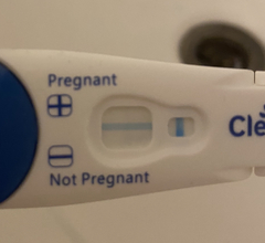 To think I’ve either been super unlucky with clearblue or had a miscarriage?