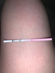 Positive OPK CD18 near positive OPK at 8dpo