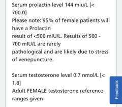 Anyone able to interpret these various test results?