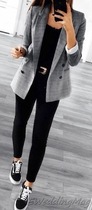 Straight trousers or jeans