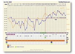 Tracking your cycle and possible BFP using RHR - part 2