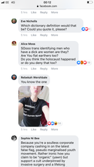 Lush Edinburgh say they wouldn't serve anyone in "woman" T-shirt