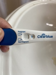 To think I’ve either been super unlucky with clearblue or had a miscarriage?