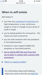 Do I have to self-isolate after a negative coronavirus test????