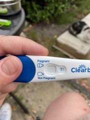 To think I’ve either been super unlucky with clearblue or had a miscarriage?