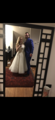 To ask for photos of your wedding dress?