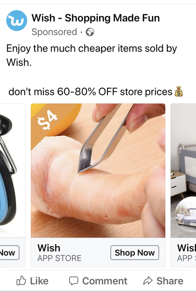 Weird stuff you've seen on Wish
