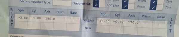Any optometrists about? Have questions about my DD's prescription