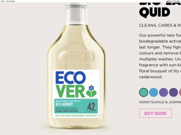 What laundry detergent & fabric conditioner do you use?