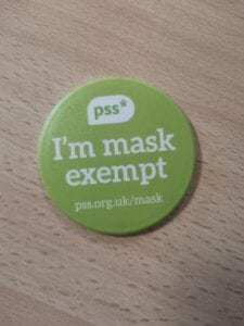 To feel really shit about how people judged me for no mask.