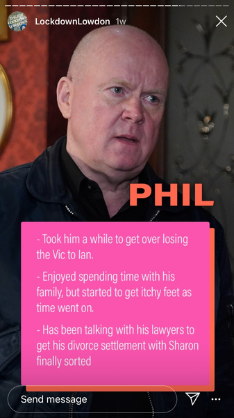 EASTENDERS 42 - NO SPOILERS AT ALL - tho also isn’t filming  at the moment :(
