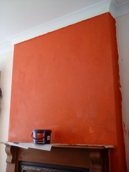 Are feature walls tacky now? At any rate, what colour is yours?