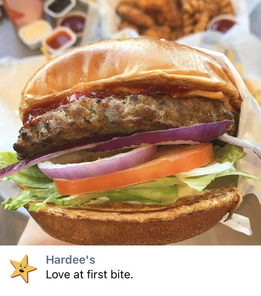 To say this is the correct way of putting together a burger
