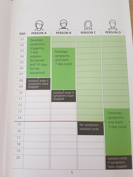 Positive test- symptoms