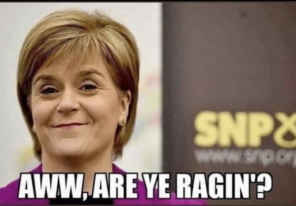 To think Nicola Sturgeon was never supposed to  be so powerful?