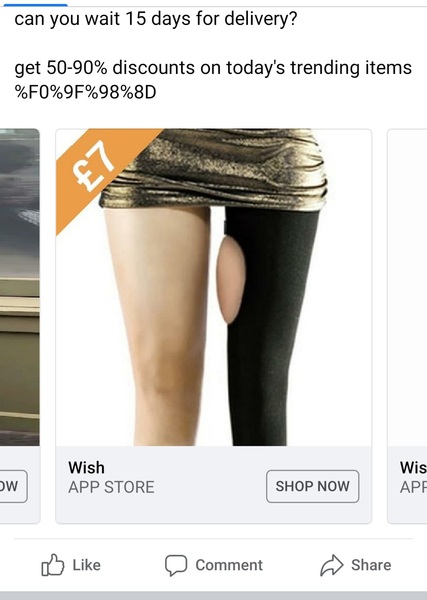 Weird stuff you've seen on Wish