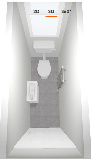 Slimmest cloakroom basin