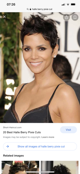 To think women can look stunning with short hair?