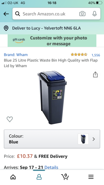 Do you have a kitchen bin?