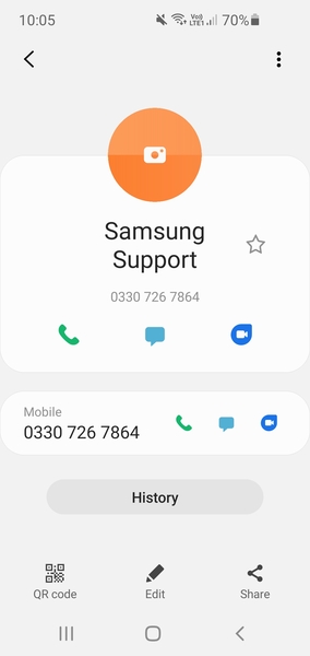How do I add a contact to the favourites list on Android phone?