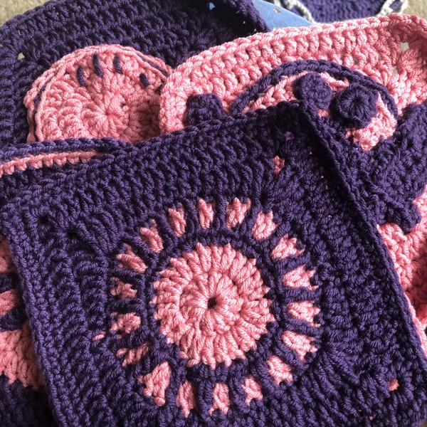 Woolly Hugs. A Blanket for GoJetterGirl, a tribute to her beautiful GoJetterBoy