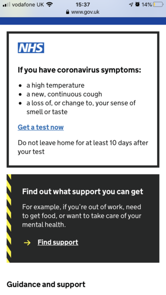 To be annoyed there are no tests available?