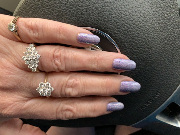 What colour nails this week?
