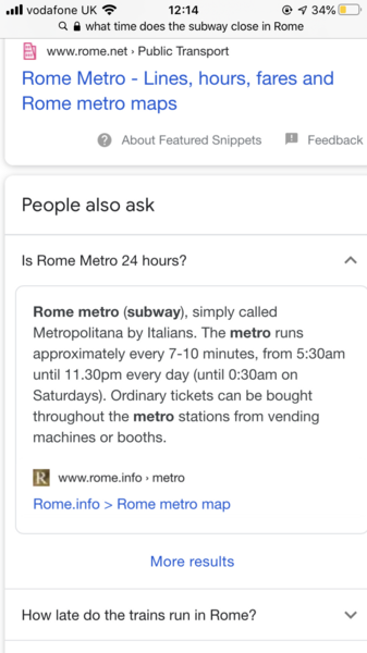 Rome for my 40th