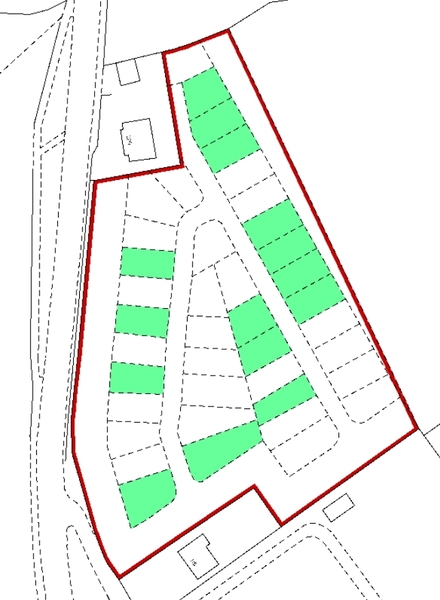 Greenbelt Land for sale where several plots within the property have been sold as freehold