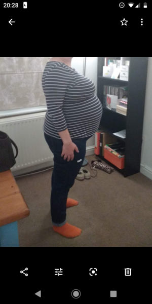 plus size baby belly