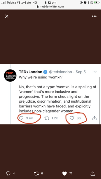 TEDx London - why we’re using womxn