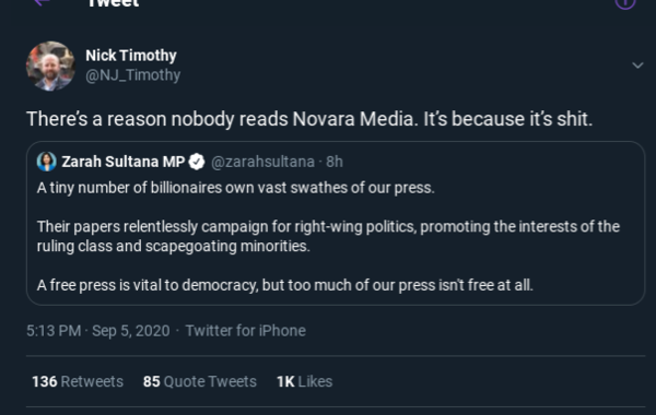 Westminstenders: Run Forrest Run