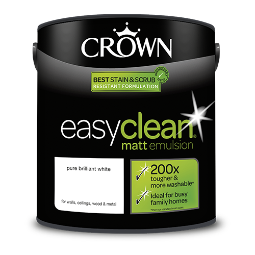 Want to test Crown easyclean paint? Sign up here - £100 voucher to be won