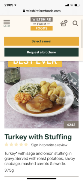 To think that the Queen ought to take one for the team and cook her own roast turkey this year?