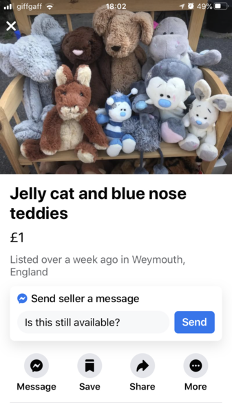 To ask if any of you have this Jellycat?