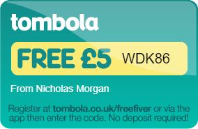 Tombola free £5 code