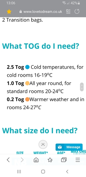 Love to Dream Swaddle question