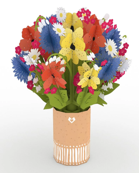 Pop up Flowers 'card'...